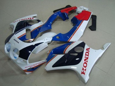 Best 1988-1989 Honda CBR250RR MC19 Motorcycle Fairings - White Red Blue Glossy Black UK