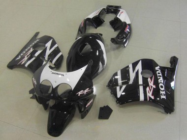 Best 1990-1998 Honda CBR250RR MC22 Motorcycle Fairings - Glossy Black White UK
