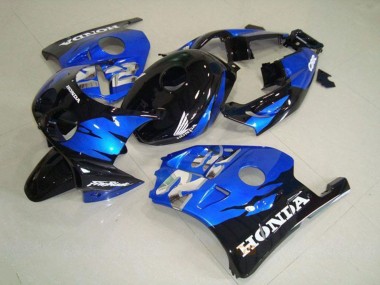 Best 1990-1998 Honda CBR250RR MC22 Motorcycle Fairings - Blue Glossy Black UK