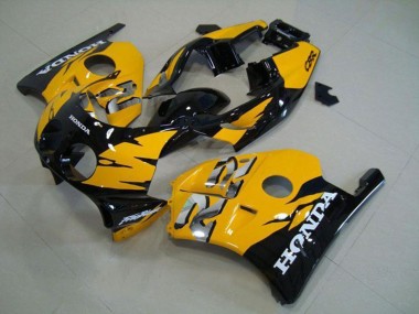 Best 1990-1998 Honda CBR250RR MC22 Motorcycle Fairings - Yellow Glossy Black UK