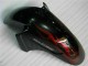 1996-2007 Honda CBR1100XX Blackbird Abs Motorcycle Fairing - Glossy Black Red Flame UK