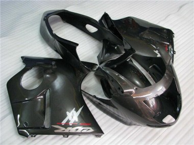 Best 1996-2007 Honda CBR1100XX Blackbird Abs Motorcycle Fairing - Glossy Black UK
