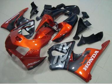 Best 1998-1999 Honda CBR900RR 919 Motorcycle Fairings - Orange Grey UK
