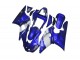 2000-2001 Yamaha YZF R1 Motorcycle Fairing - Blue White UK