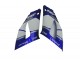 2000-2001 Yamaha YZF R1 Motorcycle Fairing - Blue White UK