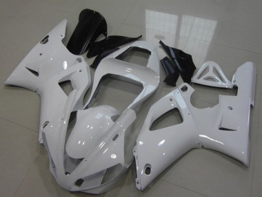 Best 2000-2001 Yamaha YZF R1 Motorcycle Fairings - Pearl White UK