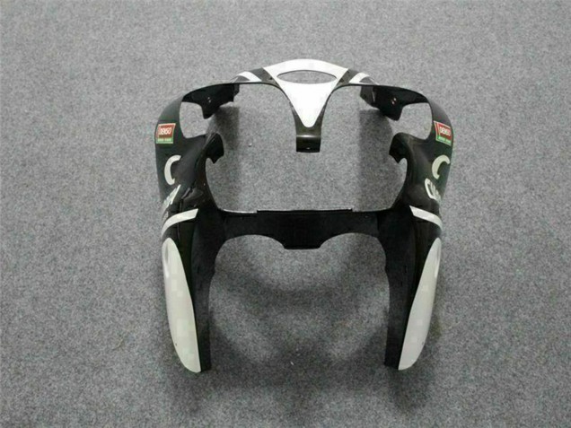 2000-2002 Kawasaki ZX6R Motorcycle Fairings - White Red Yellow Green Glossy Black Star EuroBet UK