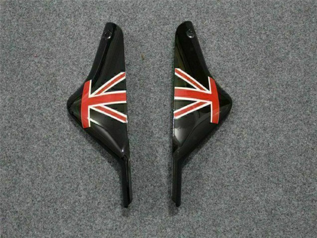 2000-2002 Kawasaki ZX6R Motorcycle Fairings - White Red Yellow Green Glossy Black Star EuroBet UK