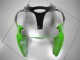 2000-2002 Kawasaki ZX6R Motorcycle Fairing Kits - Green White Black UK