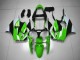 2000-2002 Kawasaki ZX6R Motorcycle Fairing Kits - Green White Black UK