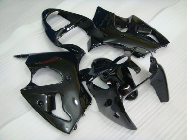 Best 2000-2002 Kawasaki ZX6R Motorcycle Fairings - Glossy Black UK