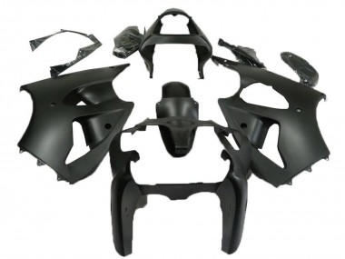 Best 2000-2002 Kawasaki ZX6R Motorcycle Fairings - Matte Black UK