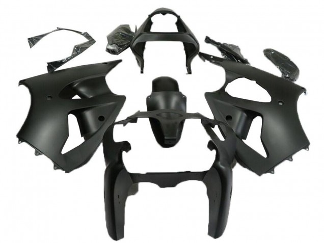 2000-2002 Kawasaki ZX6R Motorcycle Fairings - Matte Black UK