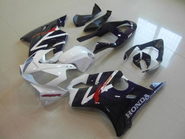 Best 2001-2003 Honda CBR600 F4i Motorcycle Fairings - White Glossy Black F Sport UK