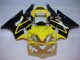 2001-2003 Honda CBR600 F4i Motorcycle Fairing - Yellow Glossy Black UK