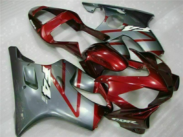 2001-2003 Honda CBR600 F4i Motorcycle Fairing Kits - Silver Red UK