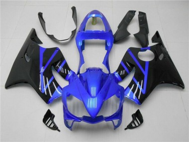 Best 2001-2003 Honda CBR600 F4i Motorcycle Fairing - Blue Glossy Black UK