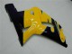 2001-2003 Suzuki GSXR 600/750 Motorcycle Fairings - Yellow Dark Blue Glossy Black UK