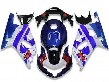 Best 2001-2003 Suzuki GSXR 600/750 Motorcycle Fairings - White Blue Red Black UK