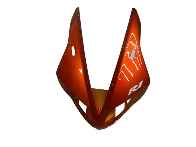 2002-2003 Yamaha YZF R1 Motorcycle Fairings - Orange Matte Black UK