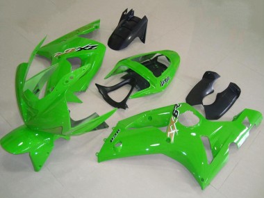 Best 2003-2004 Kawasaki ZX6R Motorcycle Fairings - Green UK