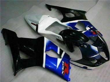 Best 2003-2004 Suzuki GSXR 1000 Abs Motorcycle Fairings - White Blue Glossy Black Red UK
