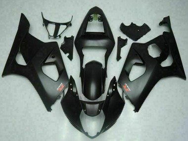 Best 2003-2004 Suzuki GSXR 1000 Motorcycle Fairings - Matte Black Red UK
