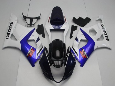 Best 2003-2004 Suzuki GSXR 1000 Motorcycle Fairings - White Blue Glossy Black Red UK