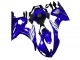 2003-2004 Yamaha YZF R6 Motorcycle Fairings - Blue White UK