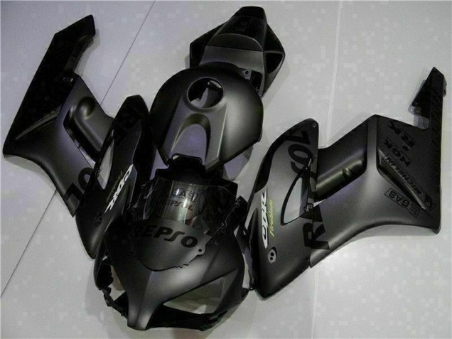 2004-2005 Honda CBR1000RR Motorcycle Fairings - Matte Black Repsol UK