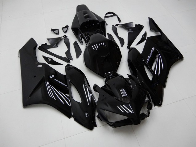 2004-2005 Honda CBR1000RR Motorcycle Fairings - Glossy Black Matte Black UK