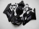 2004-2005 Honda CBR1000RR Motorcycle Fairings - Glossy Black Matte Black UK