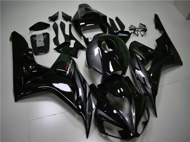 2004-2005 Honda CBR1000RR Motorcycle Fairings - Glossy Black Grey UK