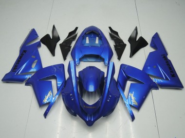 Best 2004-2005 Kawasaki ZX10R Motorcycle Fairings - Blue UK