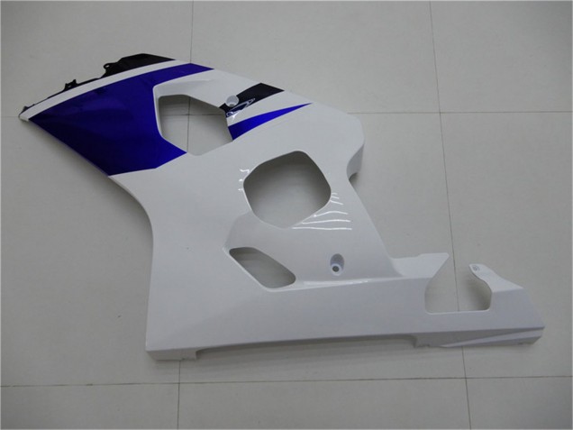 2004-2005 Suzuki GSXR 600/750 Bike Fairings - White Blue Black UK