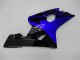 2004-2005 Suzuki GSXR 600/750 Motorcycle Fairings - Blue Glossy Black UK