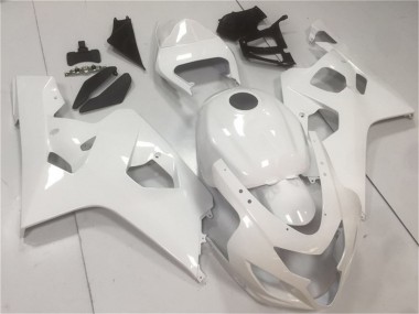 Best 2004-2005 Suzuki GSXR 600/750 Motorcycle Fairings - Glossy White UK