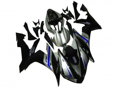 Best 2004-2006 Yamaha YZF R1 Motorcycle Fairings - Silver Blue Black UK