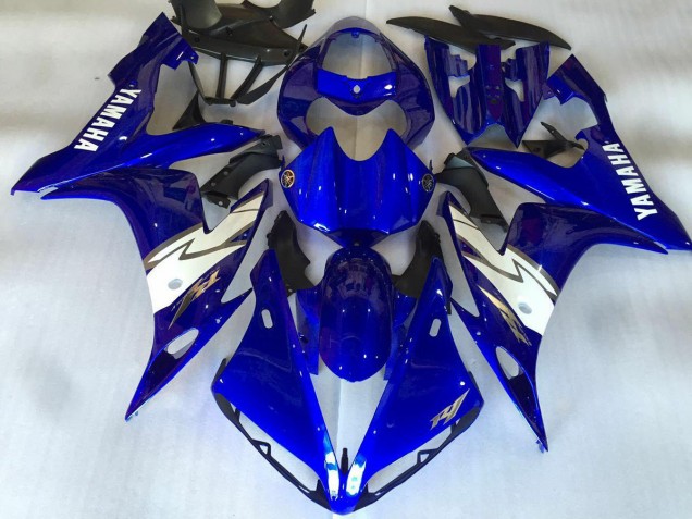 2004-2006 Yamaha YZF R1 Motorcycle Fairings - Blue White UK