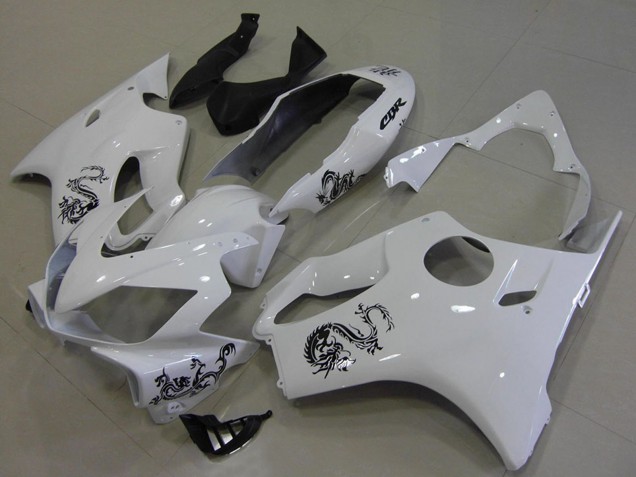 2004-2007 Honda CBR600 F4i Motorcycle Fairings - White Dragon UK