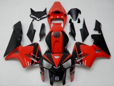 Best 2005-2006 Honda CBR600RR Abs Fairings - Red Black UK