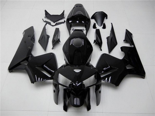 2005-2006 Honda CBR600RR Motorcycle Fairing - Glossy Black UK