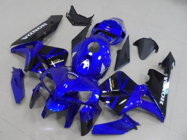 Best 2005-2006 Honda CBR600RR Motorcycle Fairing Kits - Blue Black UK