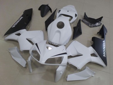 Best 2005-2006 Honda CBR600RR Motorcycle Fairings Kit - White Black UK