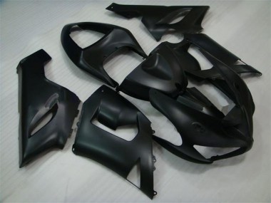 Best 2005-2006 Kawasaki ZX6R Motorcycle Fairings - Matte Black UK