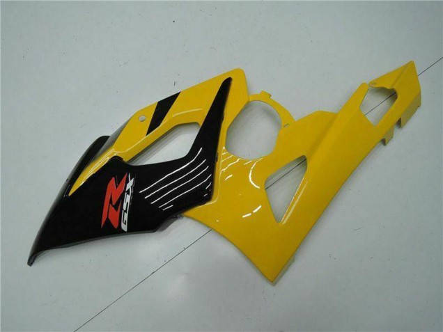 2005-2006 Suzuki GSXR 1000 Motorcycle Fairings - Yellow Glossy Black Red UK