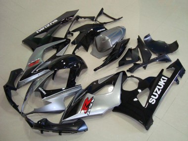 Best 2005-2006 Suzuki GSXR 1000 Bike Fairings - Silver Black Red UK