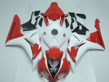 Best 2006-2007 Honda CBR1000RR Motorcycle Fairing - White Red UK