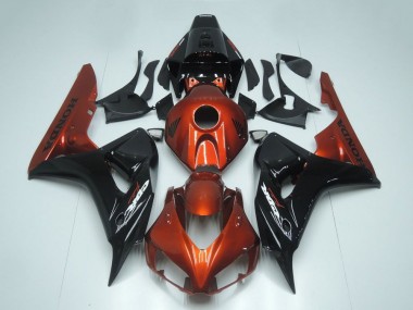 Best 2006-2007 Honda CBR1000RR Motorcycle Fairing - Red Glossy Black UK