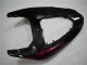 2006-2007 Kawasaki ZX10R Motorcycle Fairing - Glossy Black Red Flame UK